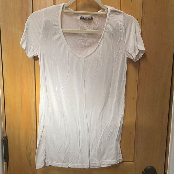 Brandy Melville White T Shirt one size fits all - Picture 1 of 2